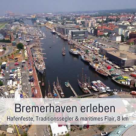 "Lilie" In Geestland-Langen, Ideal Fuer Familien & Homeoffice - Wlan & Parkplatz - 3 Zimmer, Balkon - Nahe Bremerhaven Eksteriør billede
